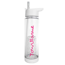 Personalised Water Bottle Inspired Fitness Love Custom Gift Any Name Metal also!