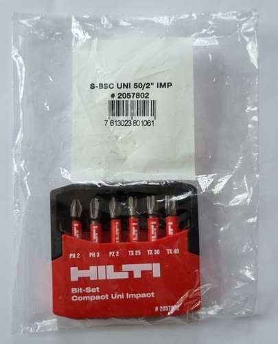 Hilti impact screwdriver set - hilti,