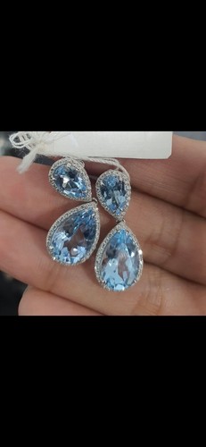 Stunning 75ct aquamarine and - stunning,