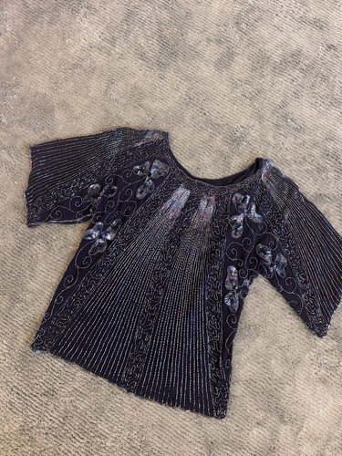 Vintage oleg cassini beaded - cassini,