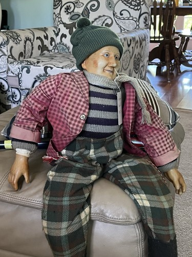 Vintage old man hobo - man, dummy