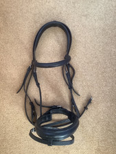 Albion Snaffle Bridle with Crank Flash Noseband.