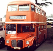 Ex London Buses Routemaster 254CLT Colour Slide in 1988 (Fleet No.3129)