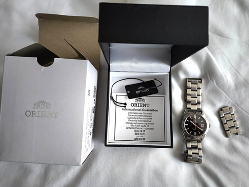 Orient mako 40mm black dial - orient,
