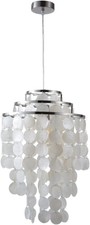 Capiz Shell Chandelier Round