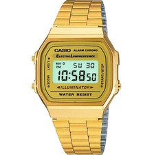 Casio A168 Gold Unisex