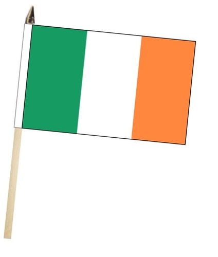 Ireland large hand flag - ireland,