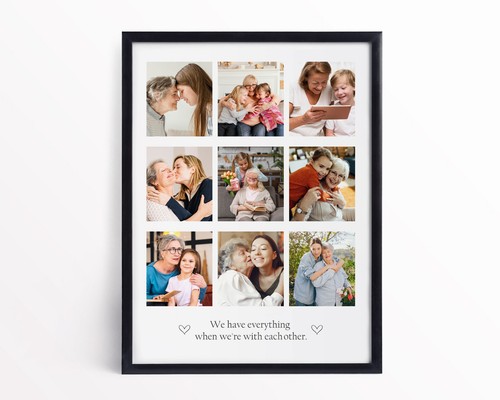 Personalised grandmother photo - personalised,