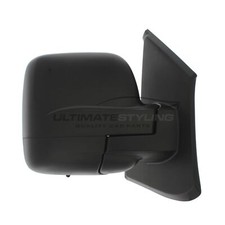 Vauxhall Vivaro 2014-2019 Electric Wing Door Mirror Black Drivers Side Right