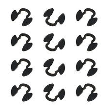 12x E-Clip Circlip External