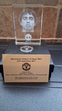 Manchester United v Basel 1893  Boxed Paperweight Vip Gift Fabio Da Silva 2011