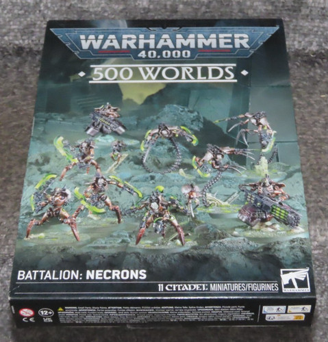 500 worlds battalion - worlds, necrons