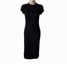 Black Jersey Slimming Midi