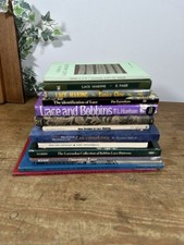 Job lot books - of, lace