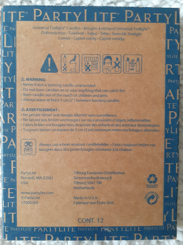 Partylite tealight - 11,