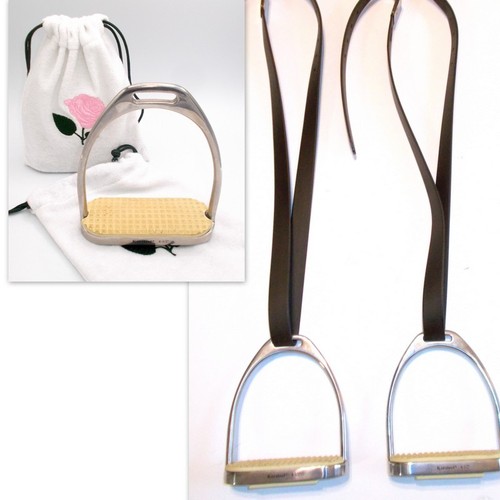 English stirrup irons brown - stirrup,