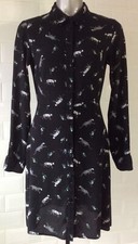 SIZE 8 WAREHOUSE BLACK