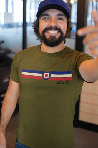 Mens mod shirt - mens, t-shirt