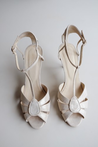 New unworn bridal shoes