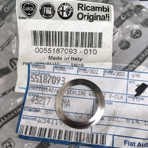 Genuine fiat sealing - fiat, gasket