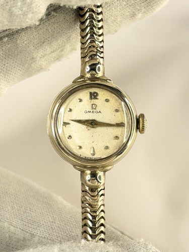 Omega 9ct gold - *+box*, ladies