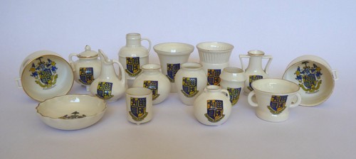 Goss crested china - goss, job