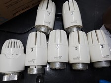 7X Thermostat Head TRV Radiator Thermostatic Heater Control Head Heating Valve