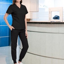 Women's Nursing Scrub Set with