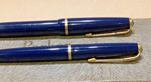 Boxed parker duofold - boxed, lady