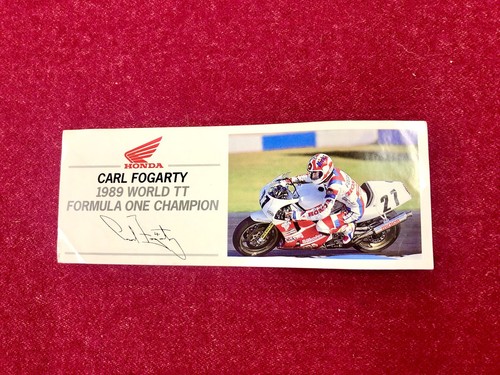 Honda carl fogary - honda, one