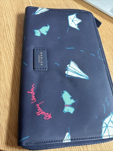 Radley fabric zip round travel - fabric,