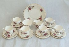Vintage Gainsborough Bone China Tea Service 21pcs 