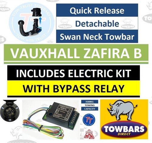 Detachable swan neck towbar - swan,