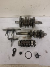 YAMAHA YZ125 YZ 125 1986 1LX COMPLETE GEARBOX  TRANSMISSION DRUM FORKS 