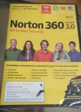 Norton 360 All-In-One Security Version 3.0 Windows 7 - Vista and XP (Norton)