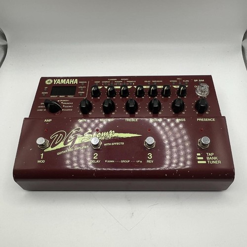 Yamaha stomp guitar preamp - yamaha, dg-stomp
