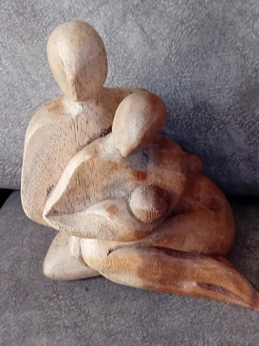 Unusual wooden figurine - , man