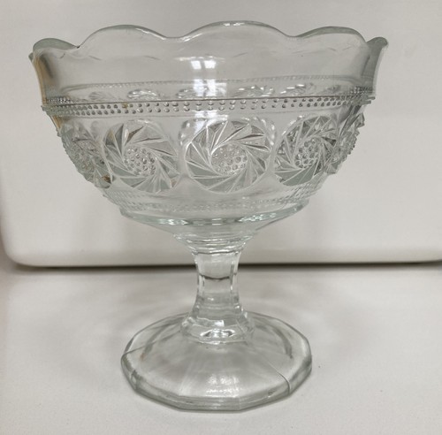 Vintage pressed glass bon - pressed,