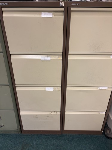 Bisley metal filing cabinet - bisley,