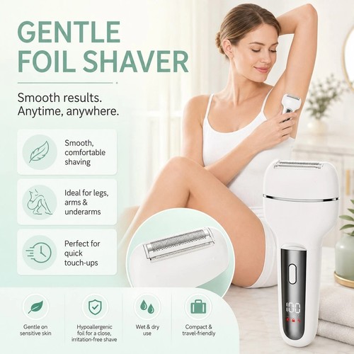 Cordless epilator for women - cordless,