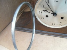 VINTAGE COMET MAUTHE FORIGN MANTEL CLOCK BRASS MOVEMENT TICKING