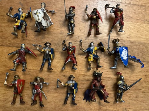 Schleich papo knights - schleich, &