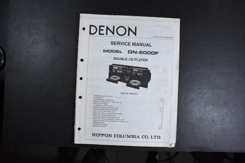 Denon 2000f double cd - denon,