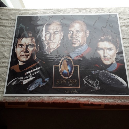 Star trek limited edition art - star,