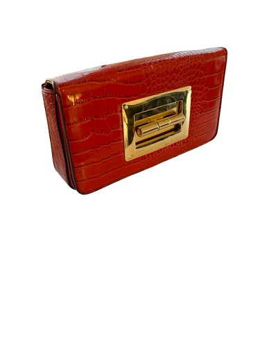 Red clutch bag excellent - clutch,