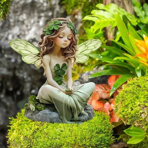 Fairy garden stake - stake, decor