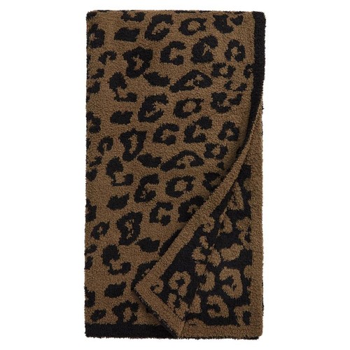 Throw blanket leopard - throw,