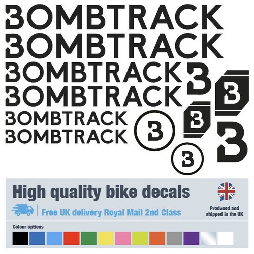 Bombtrack new bike - , decals