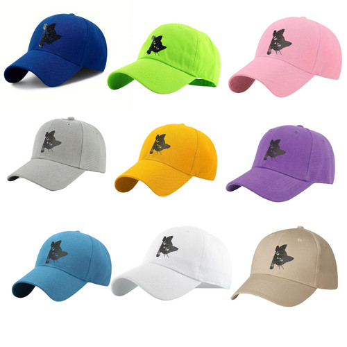 Black cat baseball cap - cat, –