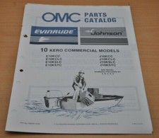 OMC 10 Kero Parts Catalog 1986